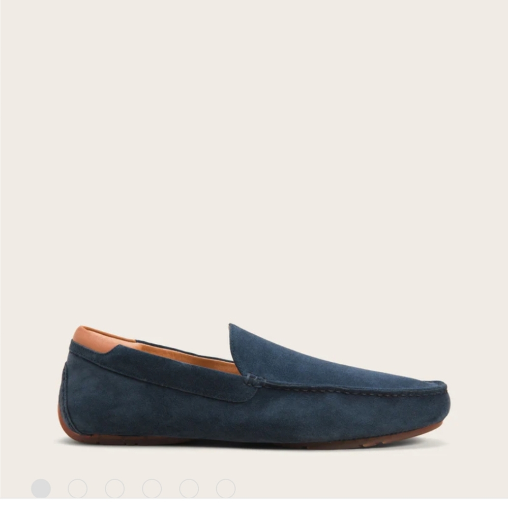 Gentle souls by kenneth cole nyle suede driver us 10.5